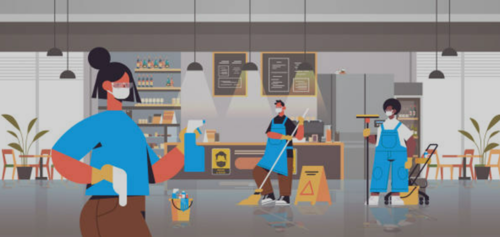 Commercial Kitchen cleaning